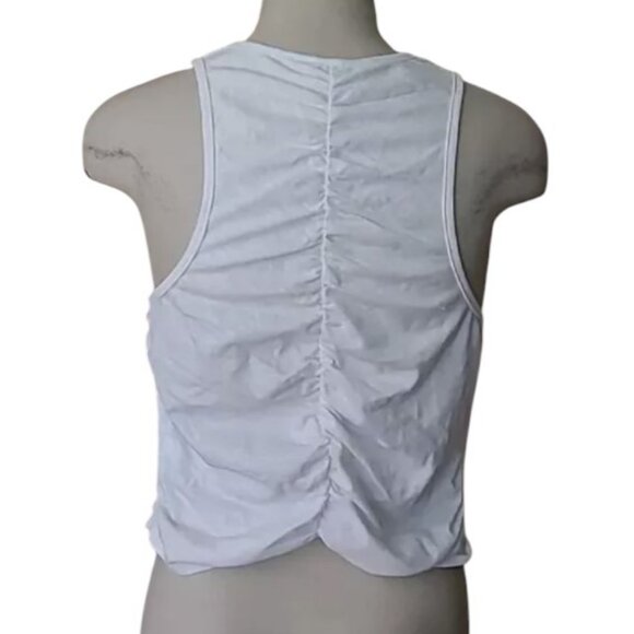 Universal Thread goods co. white ruched tank top size L - Picture 5 of 6